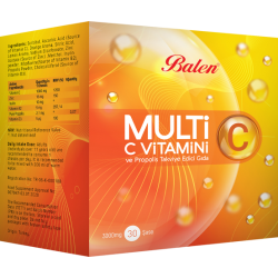 Balen Multi-C C Vitamini ve Propolis Şase