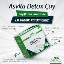 Asvita Detox Çayı 30 Days 90`lı