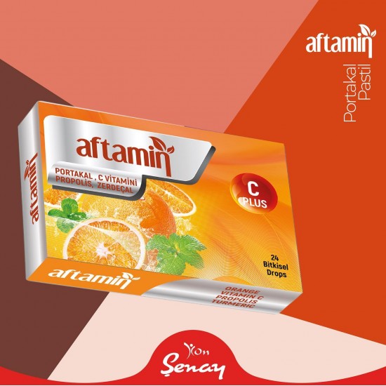 Aftamin Portakal Pastil Aftamin Portakal Pastil