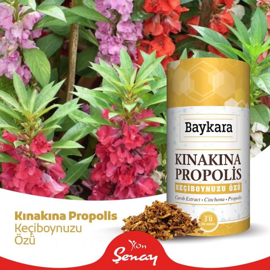 Baykara Kına Kına Propolis Keçiboynuzu Özü 380 Gr