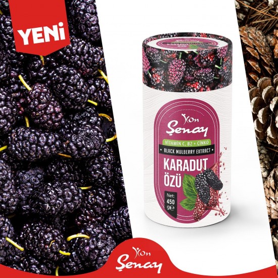 Konşenay Karadut Özü 450 Gr