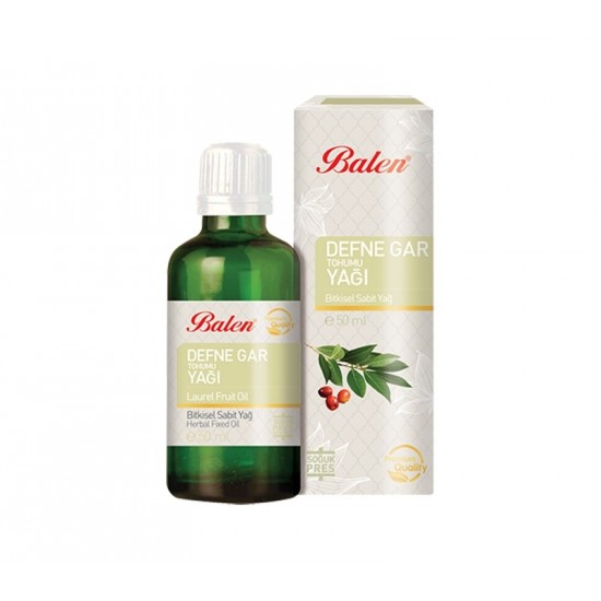 Balen Defne-Gar Tohumu Yağı 50 Ml Balen Defne-Gar Tohumu Yağı 50 Ml