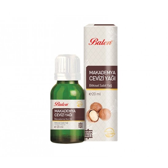 Balen Makademya Cevizi Yağı 20 Ml Balen Makademya Cevizi Yağı 20 Ml