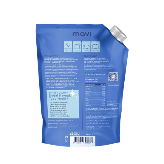 Mayi Salamura Tuzu 2 Kg Mayi Salamura Tuzu 2 Kg